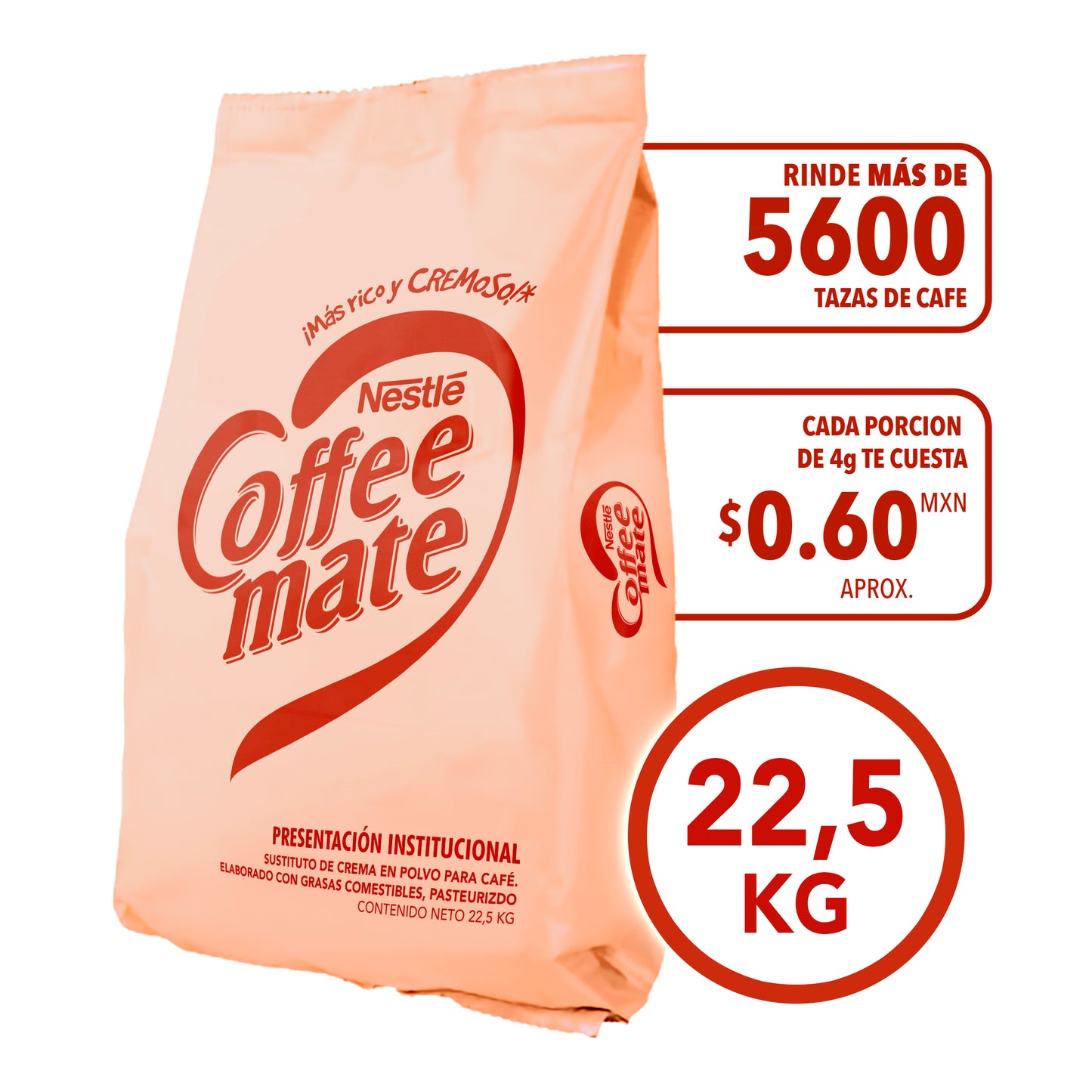 COFFEE MATE Sustituto de Crema en Polvo 22.5Kg - Farvisan - Default Title
