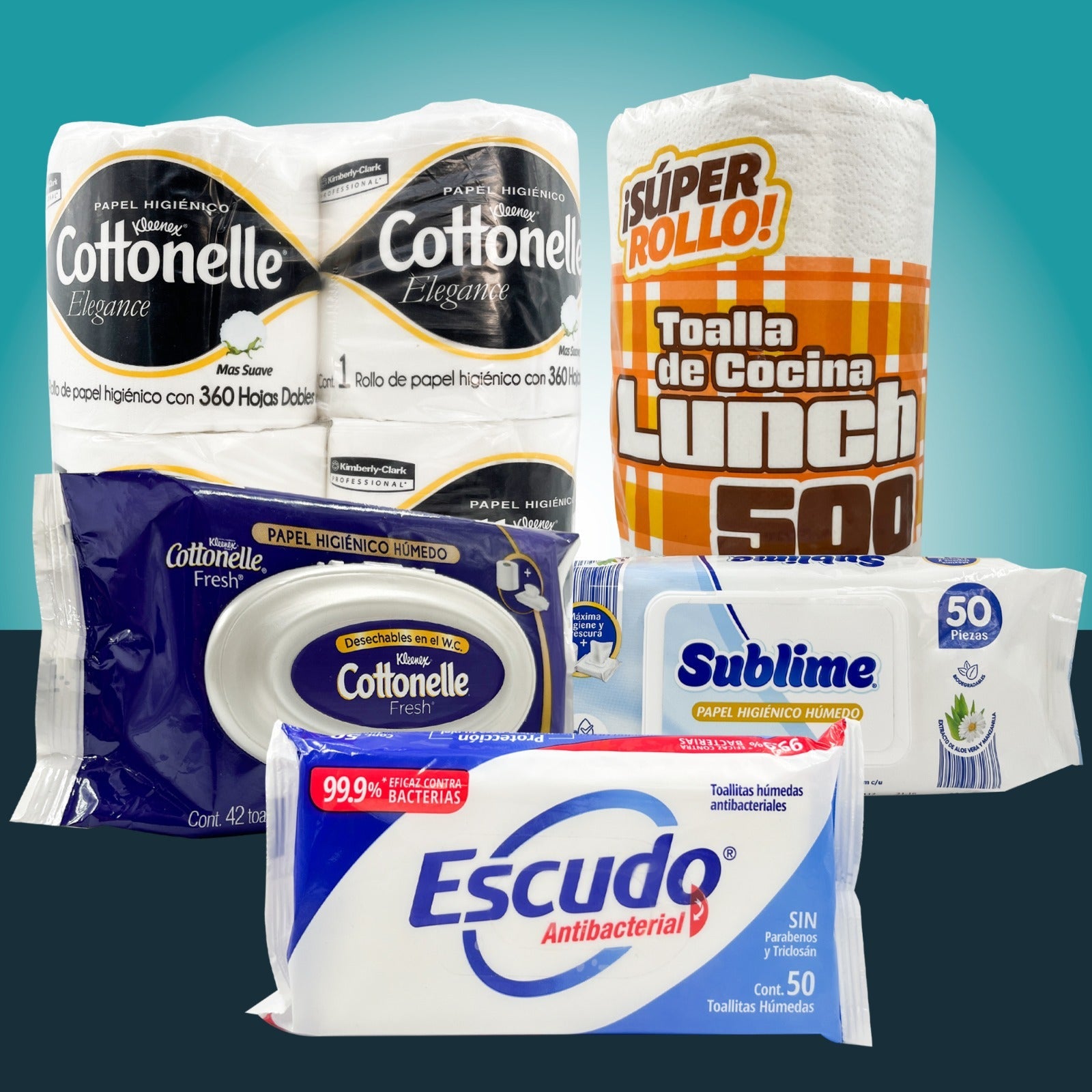 Higiene, Solventes y Toallas