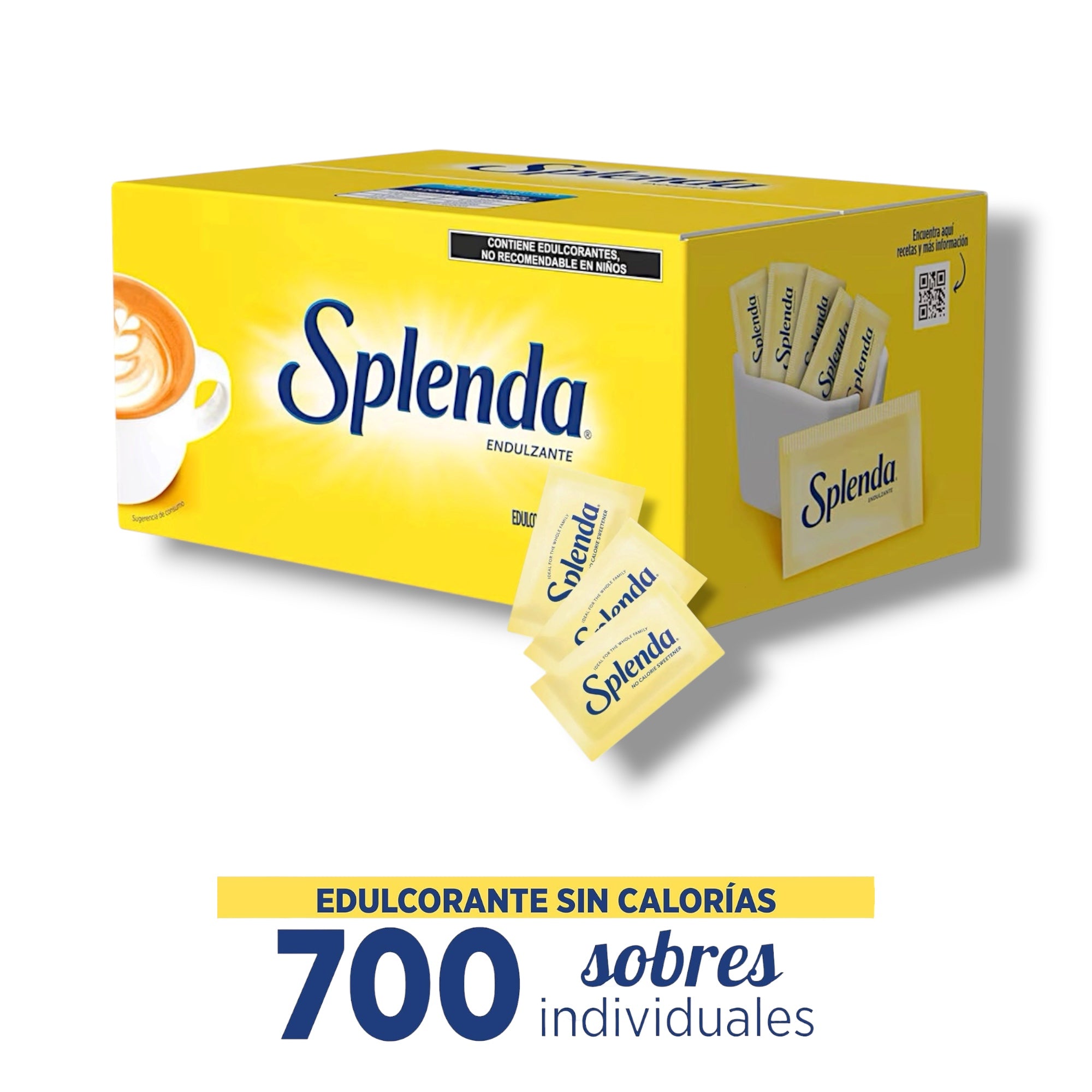700 Sobres de 1 g de Endulzante Splenda Original
