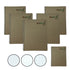 6 Pack Libretas Profesionales Ecológicas Rayter 100 Hojas Doble Aro Cuadro Chico, Grande y Raya