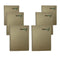 6 Pack Libretas Profesionales Rayter Cuadro Chico 100 Hojas Un Aro