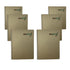 6 Pack Libretas Profesionales Rayter Cuadro Chico 100 Hojas Un Aro