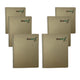 6 Pack Libretas Profesionales Rayter Cuadro Chico 100 Hojas Un Aro