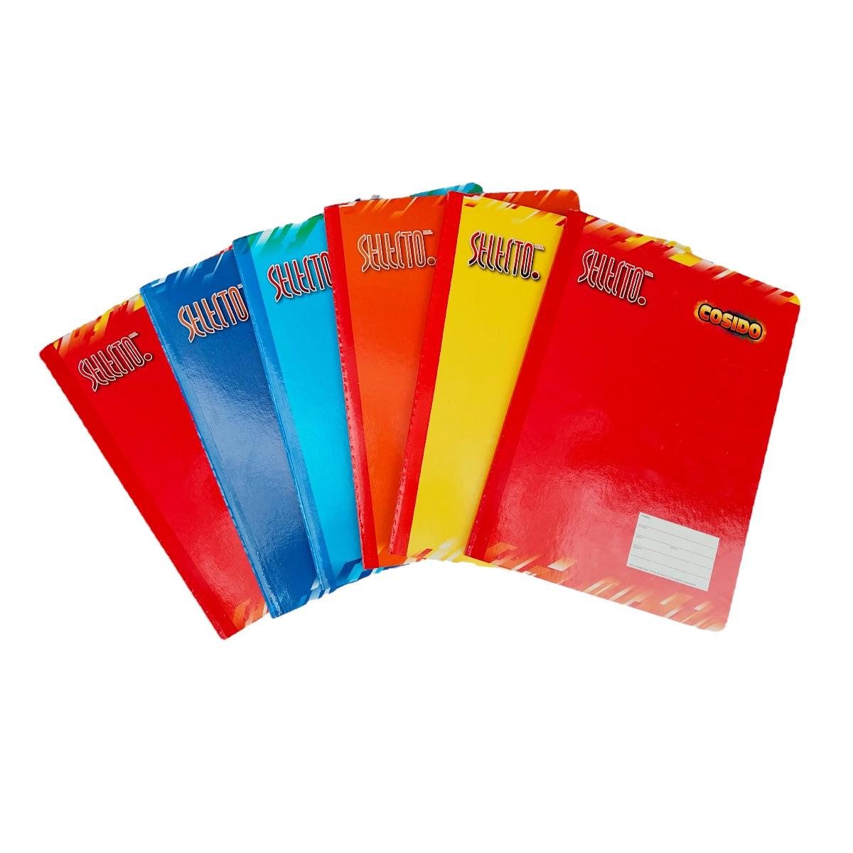 6 Pack Libretas Profesionales Selecto 100 Hojas Cocidas