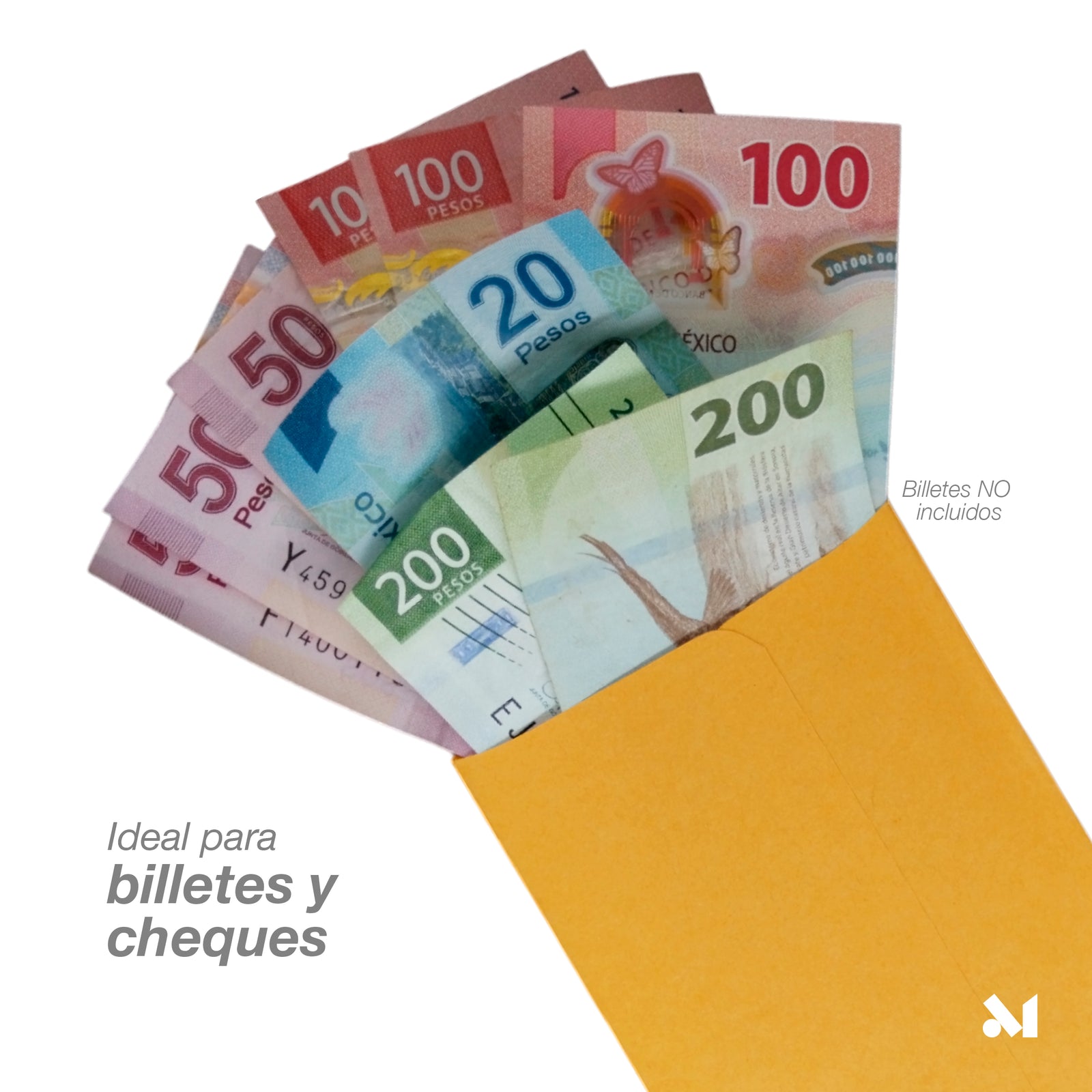 Sobre Coin Manila 8.9 x 16.5 cm Con Cierre Adhesivo Caja Con 5000 Piezas - Farvisan - Default Title