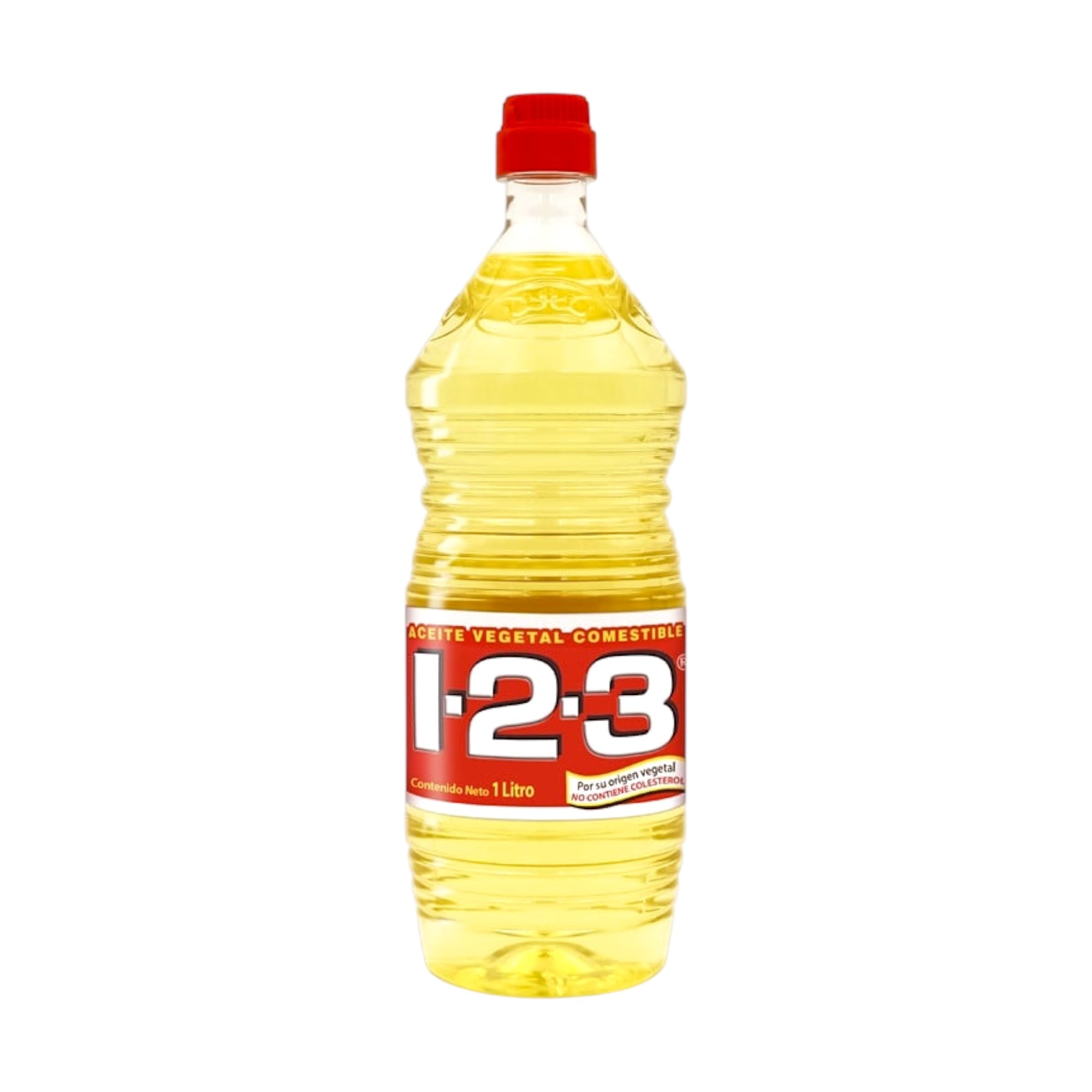 12 Botellas de Aceite Vegetal 123 1 Litro c/u - Farvisan