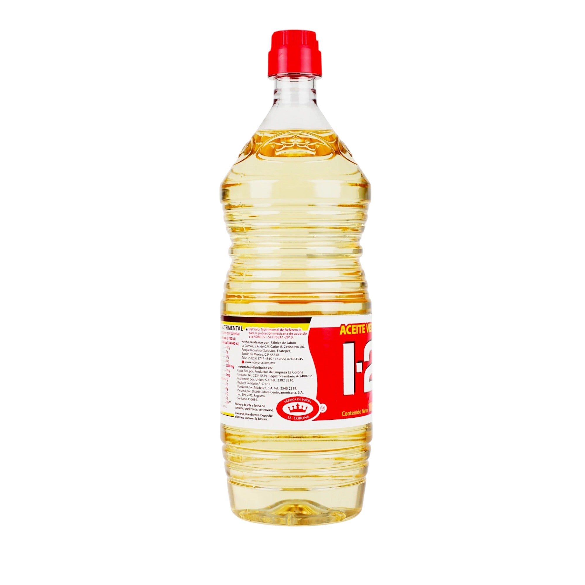 12 Botellas de Aceite Vegetal 123 1 Litro c/u - Farvisan