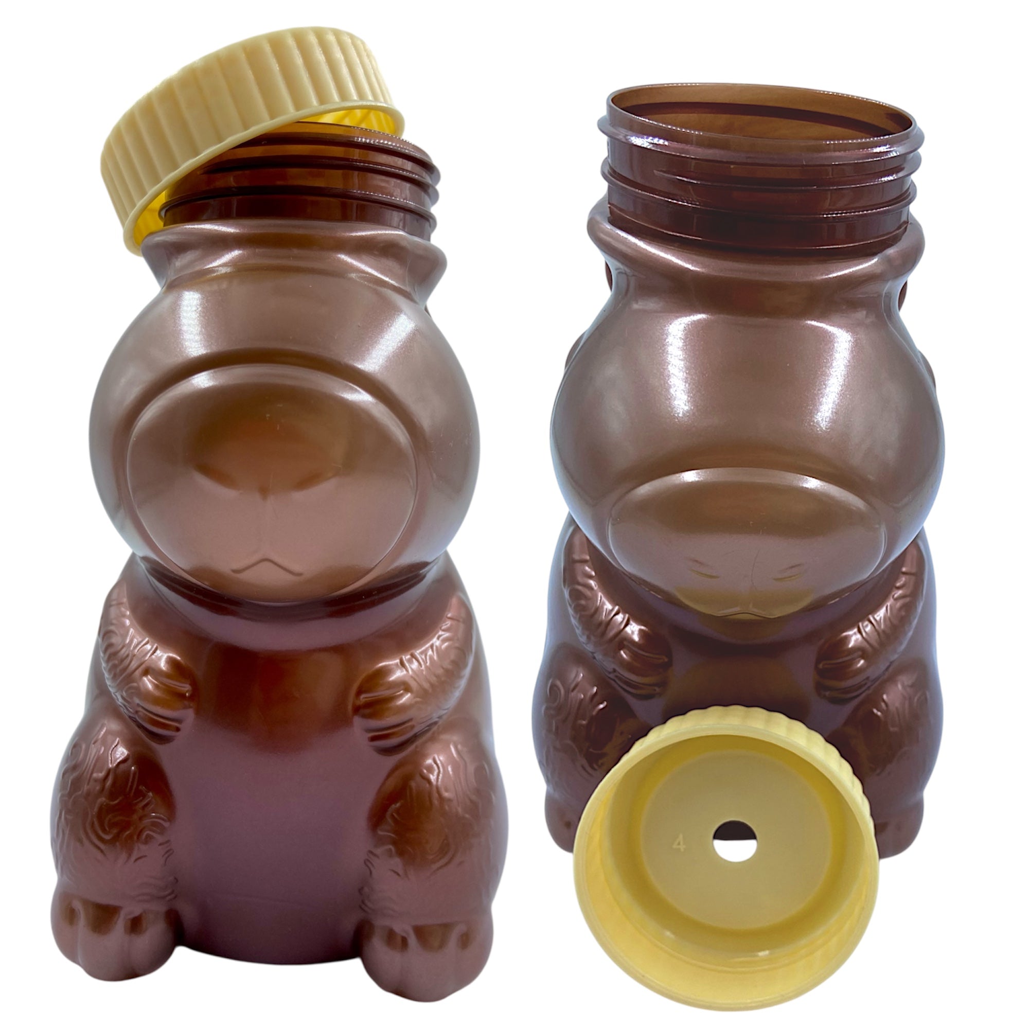 66 Vasos De Plástico Capibara 1 Litro con Popote