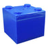 5 pzs Cubo Ensamblable Contenedor Alcancía Color Azul