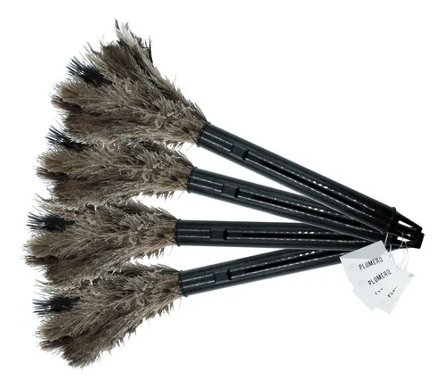 Plumero de Pluma de Avestruz Retráctil Farvisan | Modelo NEG-002 - Farvisan