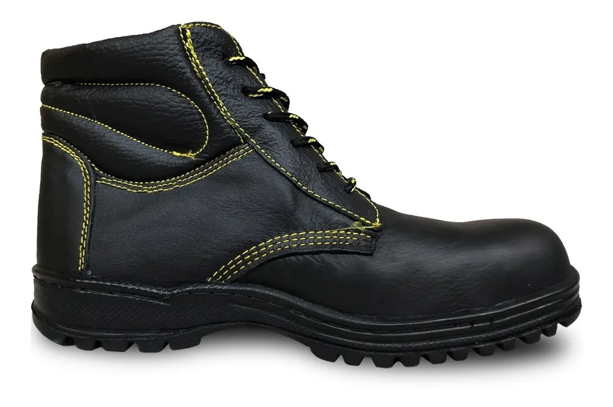 Zapatos de Seguridad Borsegui Negro con Poliamida – Caja con 24 Pares - Farvisan