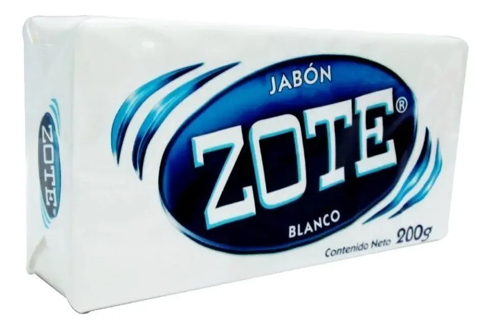 50 Barras Jabón Zote Blanco 200 g para Lavandería - Farvisan