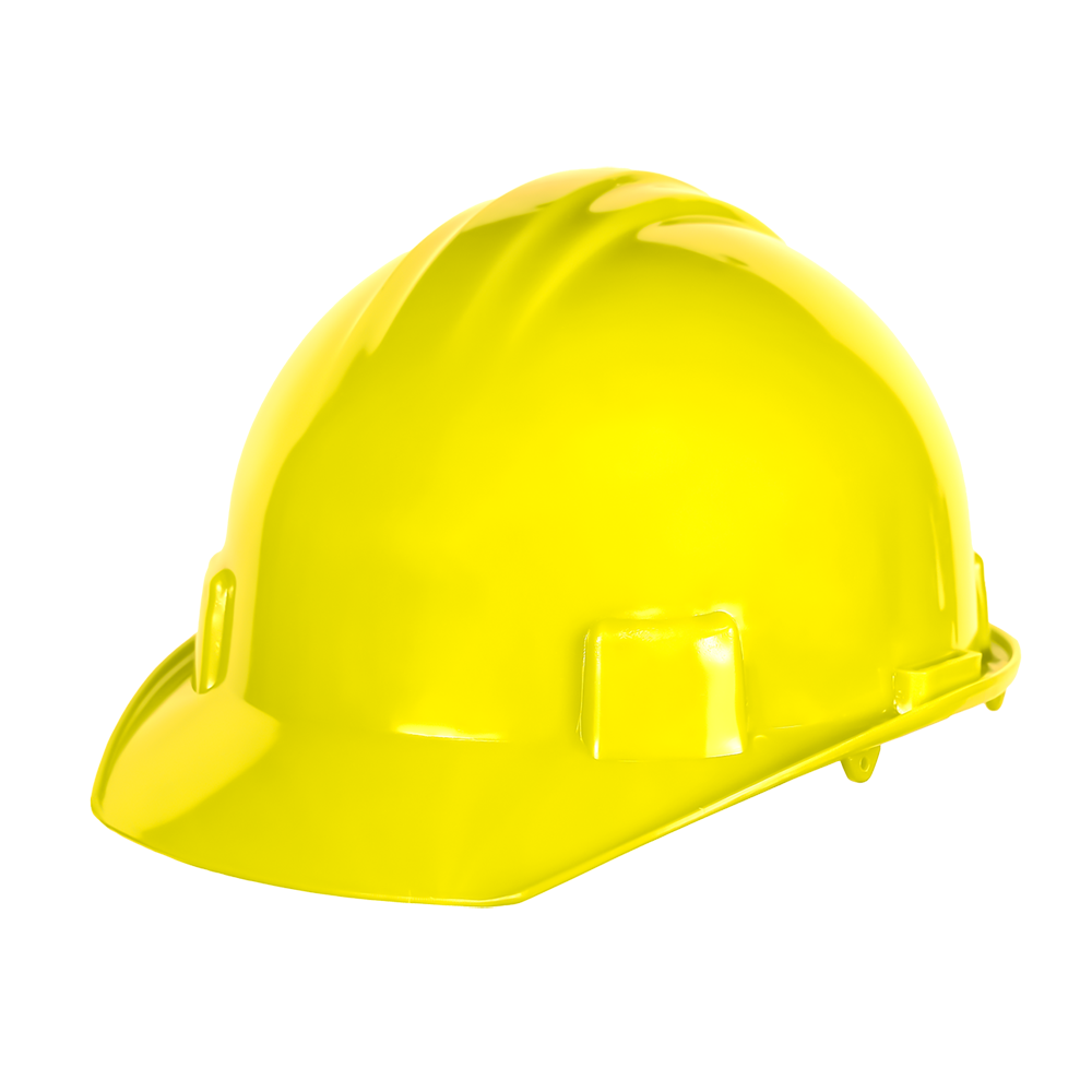 Casco Dieléctrico JYRSA Tipo Cachucha Clase E Amarillo | Suspensión Textil | Caja 25 Pzas - Farvisan