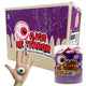 Caja con 12 Botes de Malvavisco con Gomita en Forma de Ojo – 50 Piezas por Bote | Halloween y Día de Muertos