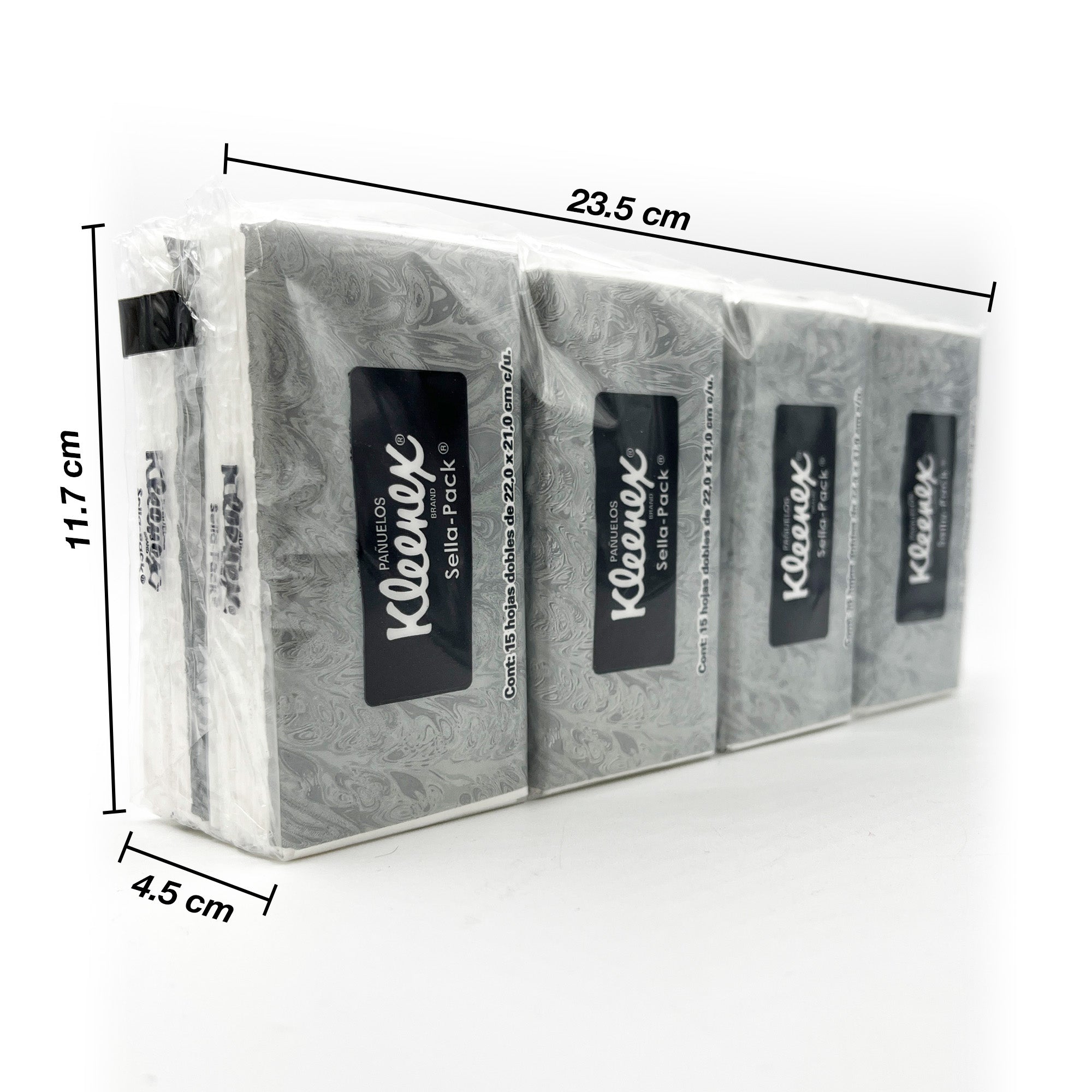 24 Pañuelos Kleenex Professional Sella-Pack Doble Hoja