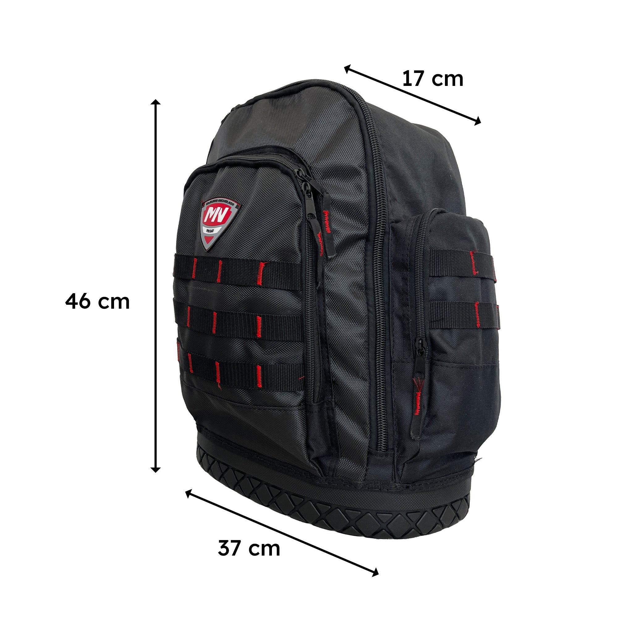 Pack de Mochila y Maleta de Trabajo McGuire-Nicholas DMX-22419 y DMX-22519 con Base de Hule y Múltiples Compartimentos - Farvisan