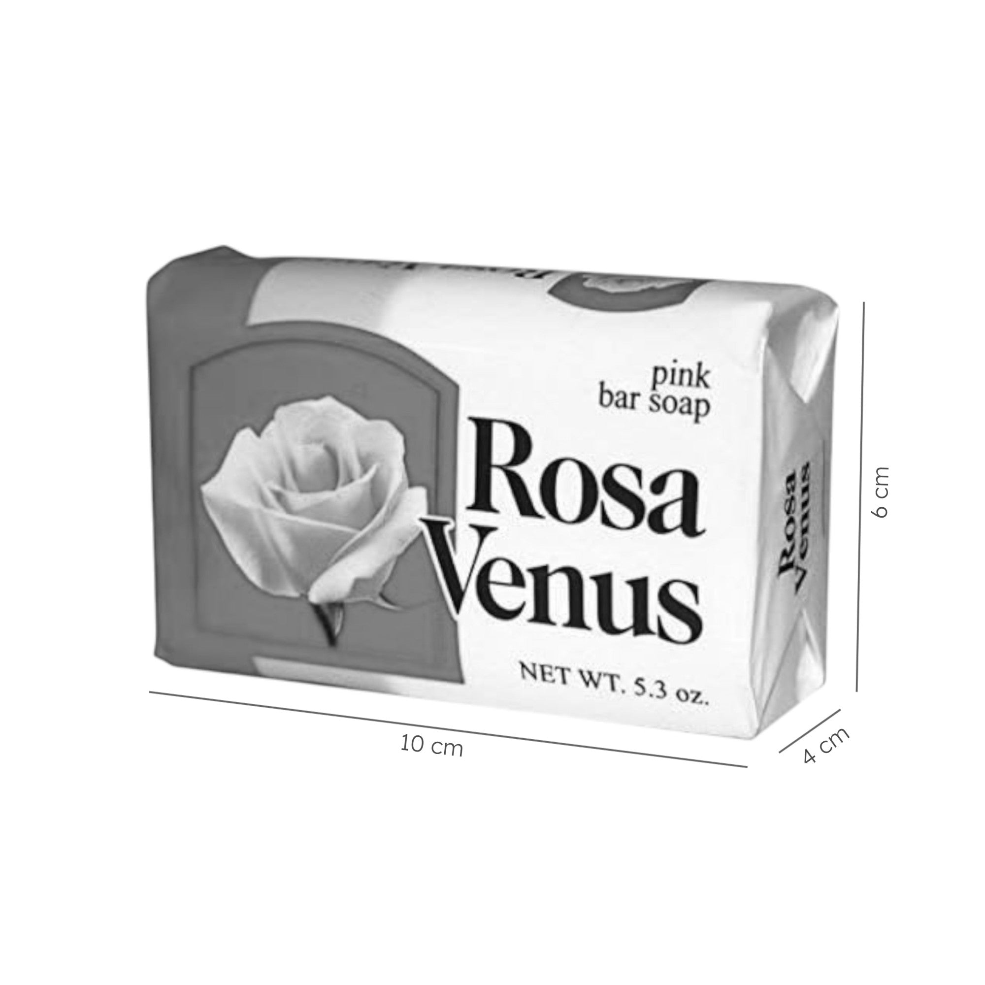 40 Barras Jabón de Tocador Rosa Venus Rosa 150 g - Farvisan