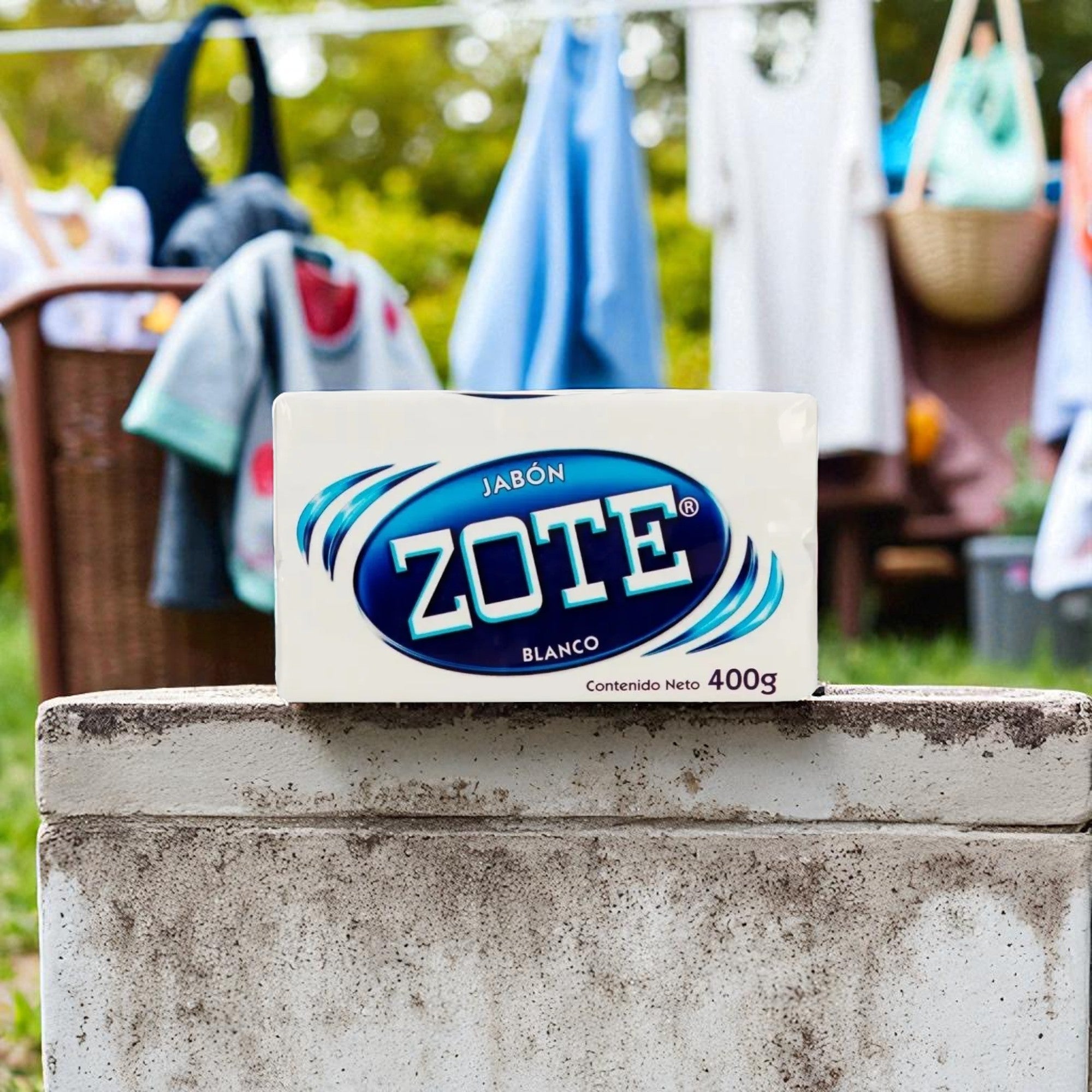 25 Piezas Jabon Multiusos En Barra Zote Blanco 400g - Farvisan