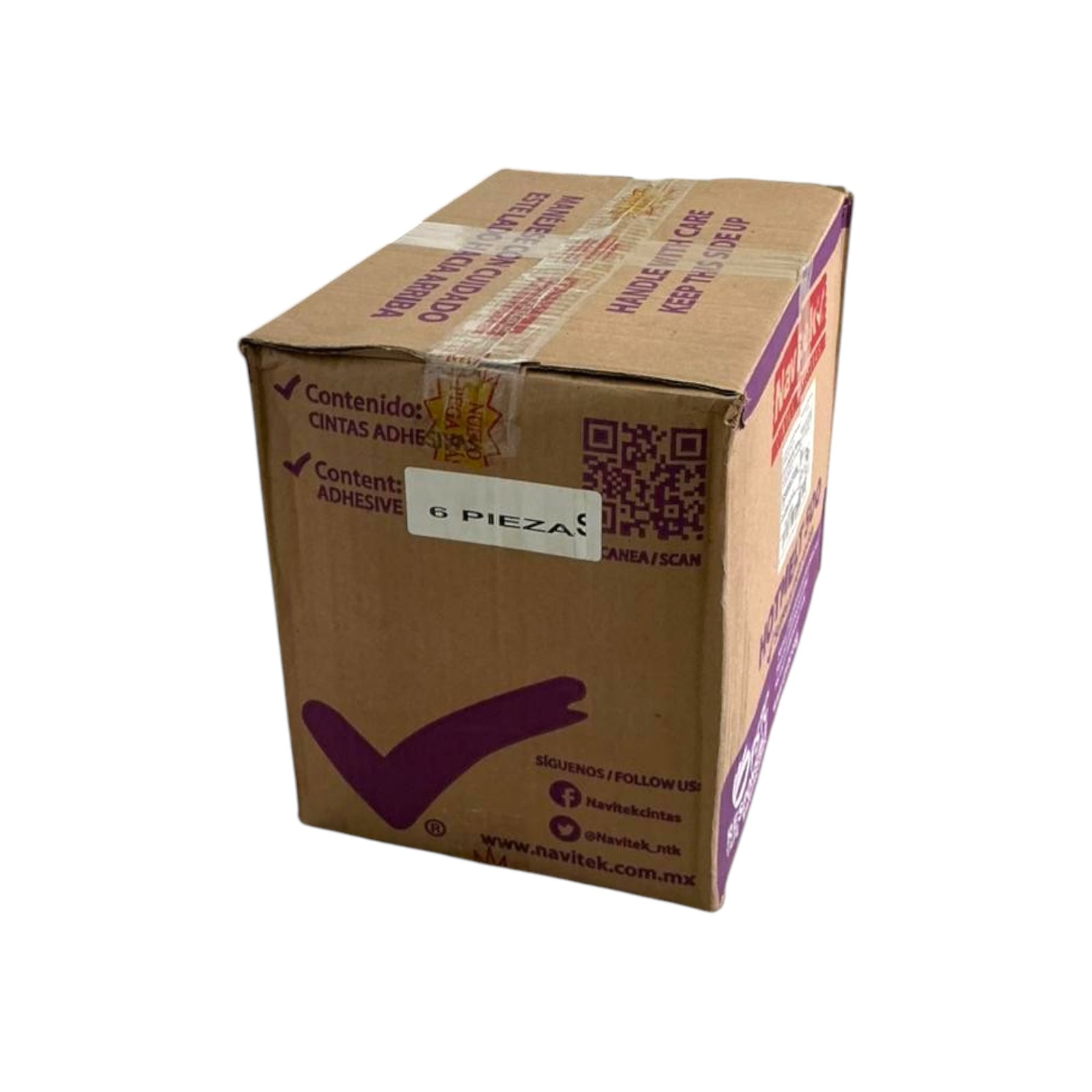 Cinta de Empaque Navitek Hot Melt 48mm x 150m | Caja 36 Pzas
