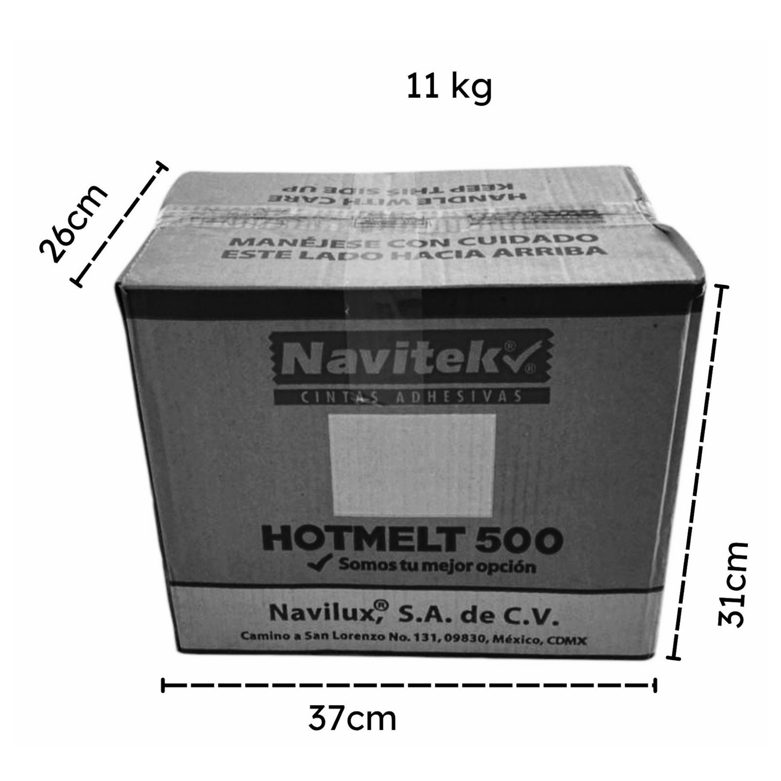 Cinta de Empaque Navitek Hot Melt 48mm x 150m | Caja 36 Pzas