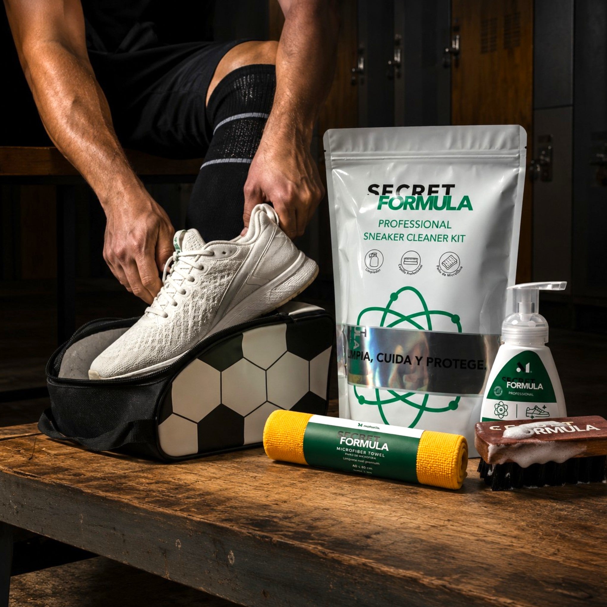 Kit Limpiador para Tenis Secret Formula Merkanta - Farvisan