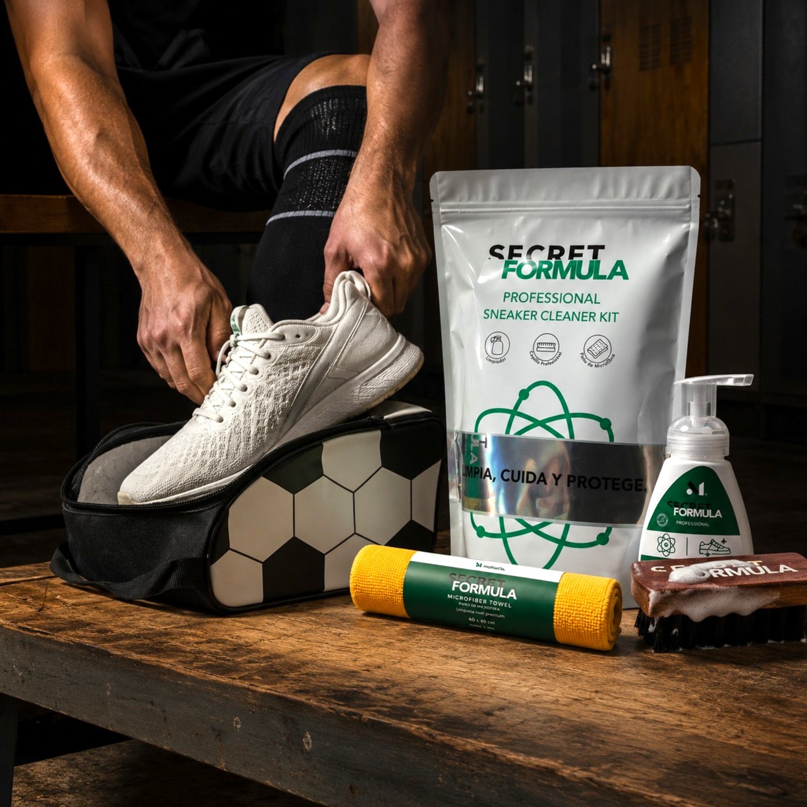 Kit Limpiador para Tenis Secret Formula Merkanta - Farvisan