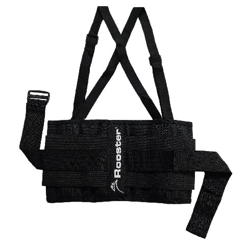 Faja de Seguridad Elástica Rooster CM-629-7-3B con Tercer Cinto y Varillas de Soporte – Caja 25 Piezas - Farvisan