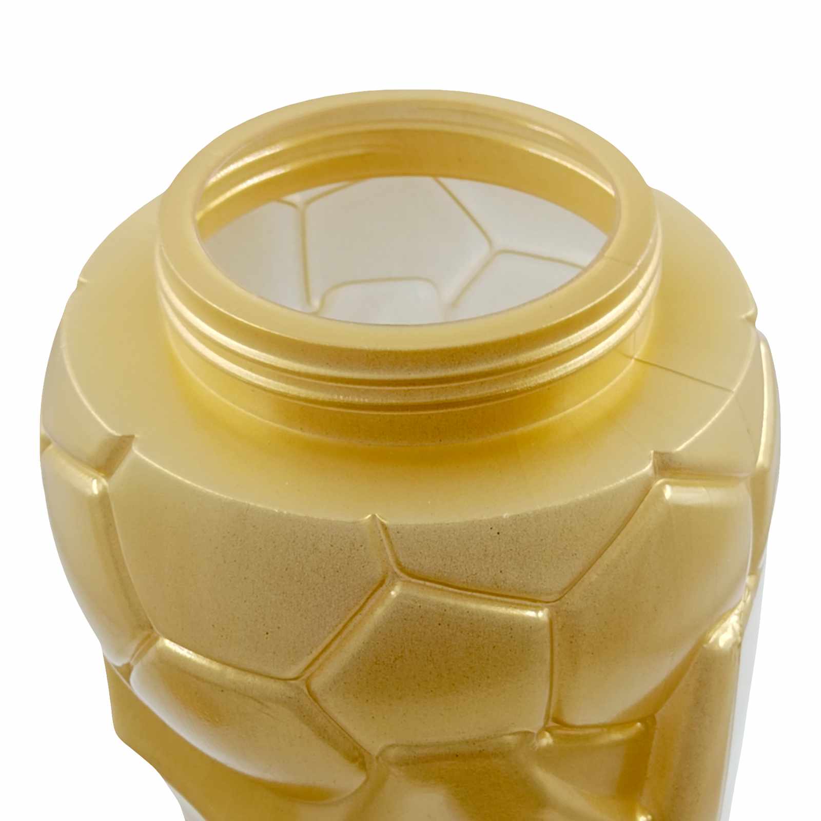 60 Pzs Vaso Alcancía Copa Mundial Dorado 1.6 Litros