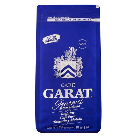 Café Garat gourmet molido regular 454 g - Farvisan - INDIVIDUAL