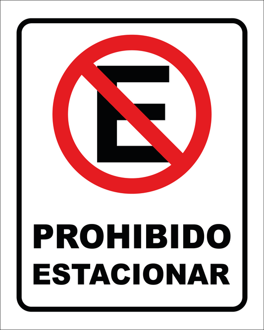 Señaletica "NO ESTACIONARSE" - Farvisan - Default Title