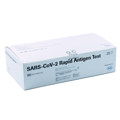 Prueba SARS-COV-2 Antigena Roche Caja con 25 pzas. - Farvisan - Caja
