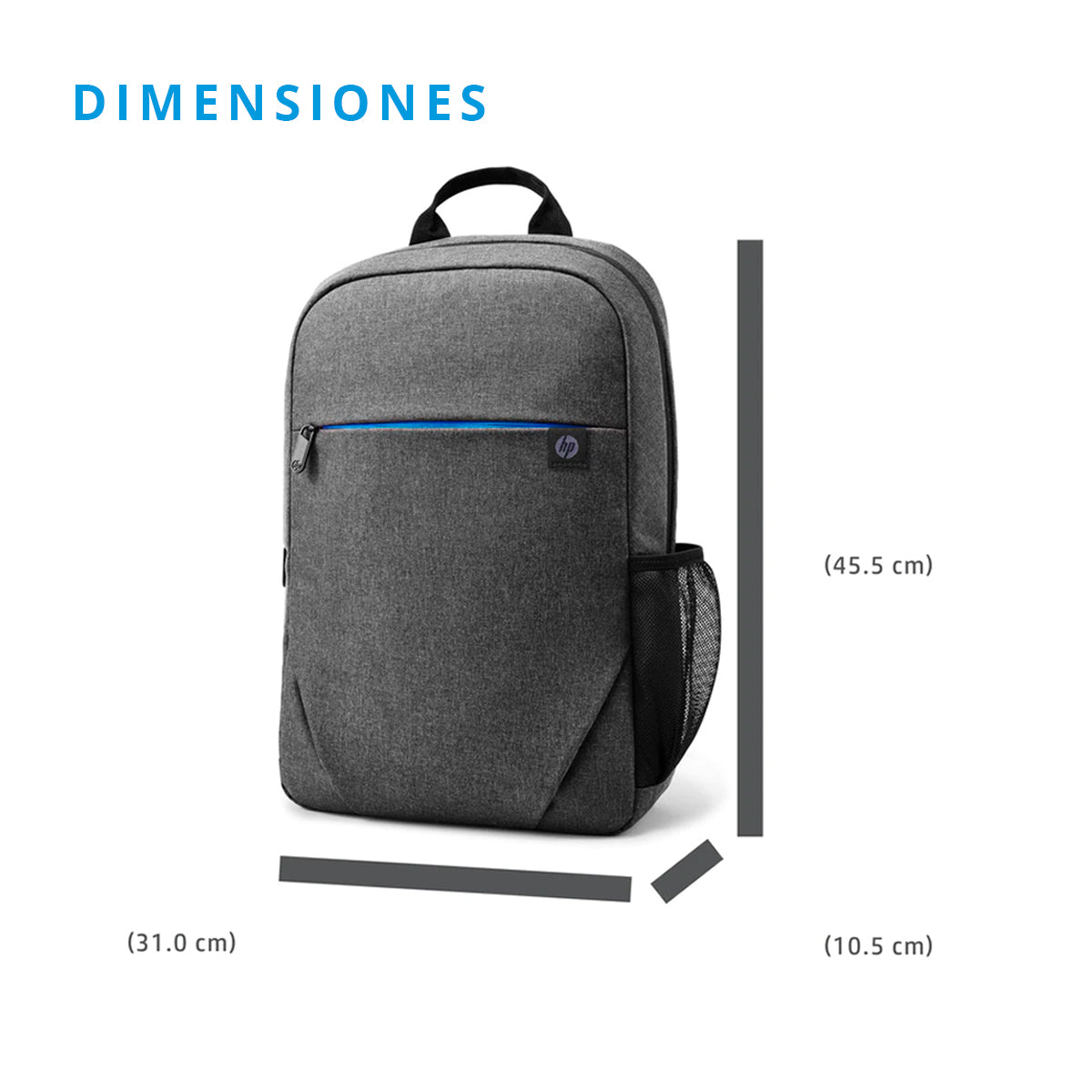 HP MOCHILA GRIS PARA LAPTOPS DE HASTA 15.6 - Farvisan - Mochilas - Default Title